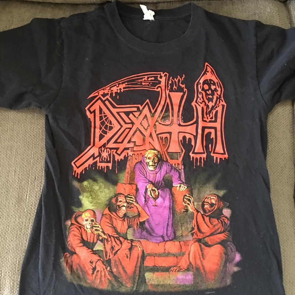 Death speed metal band rare shirt